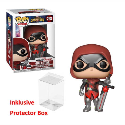 FUNKO POP Marvel #298 Guillotine Bobble-Head Figur NEU sealed+Protector Box