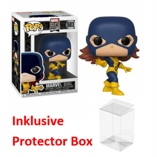 FUNKO POP Marvel 80 Years #503 Marvel Girl Bobble-Head sealed + Protector Box