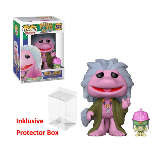 FUNKO POP Fraggle Rock #522 Mokey w. Doozer Vinyl Figur sealed + Protector Box