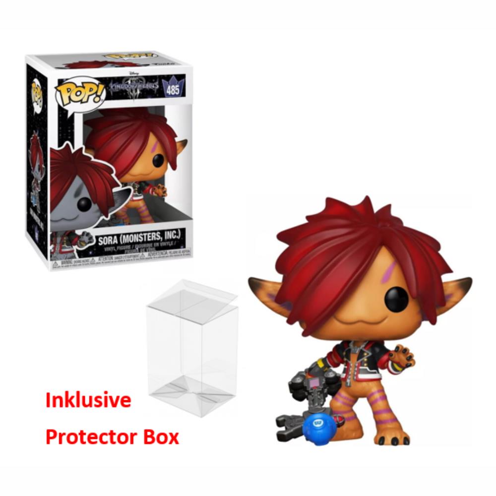 FUNKO POP Kingdom Hearts #485 Sora (Monsters, Inc) Figur sealed + Protector Box