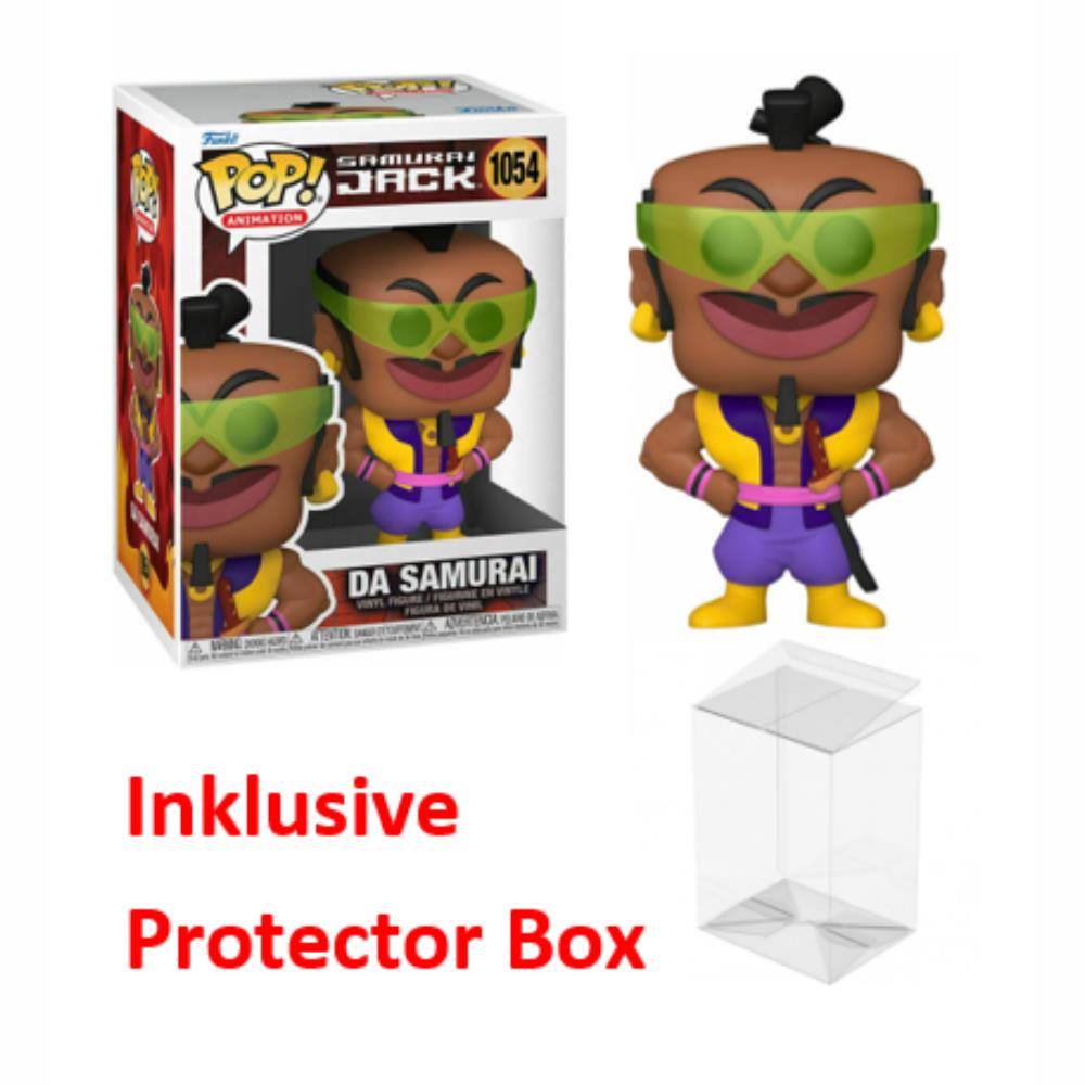 FUNKO POP Samurai Jack #1054 Da Samurai Vinyl Figur NEU + Protector Box