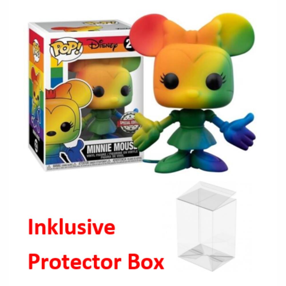 FUNKO POP Disney #23 Minnie Mouse Special Edition Figur sealed + Protector Box