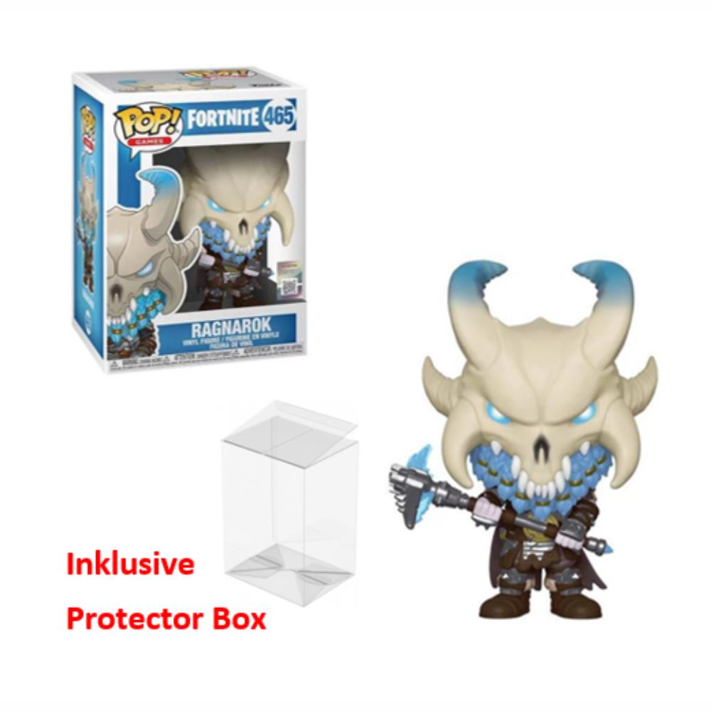 FUNKO POP Fortnite #465 Ragnarok Vinyl Figur NEU sealed + Protector Box
