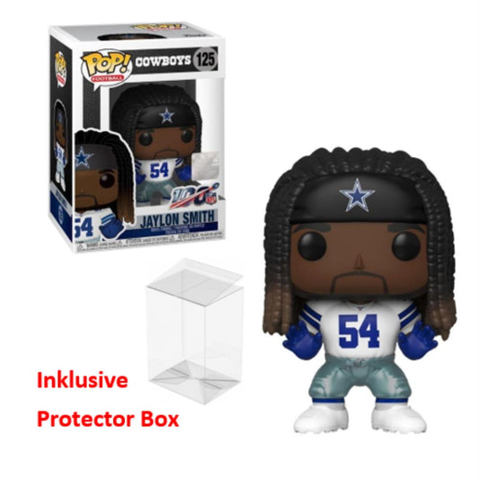 FUNKO POP Cowboys #125 Jaylon Smith Vinyl Figur NEU sealed + Protector Box
