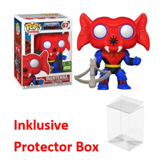FUNKO POP Masters of the Universe #67 Mantenna Figur NEU sealed + Protector Box