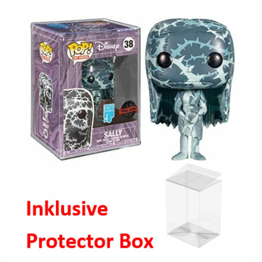 FUNKO POP Disney #38 Sally Special Edition Art Series Figur sealed + Protector Box