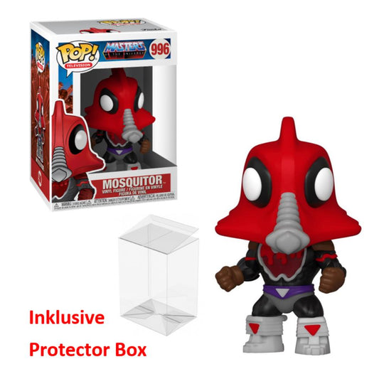 FUNKO POP Masters of the Universe #996 Mosquitor Vinyl Figur sealed + Protector Box