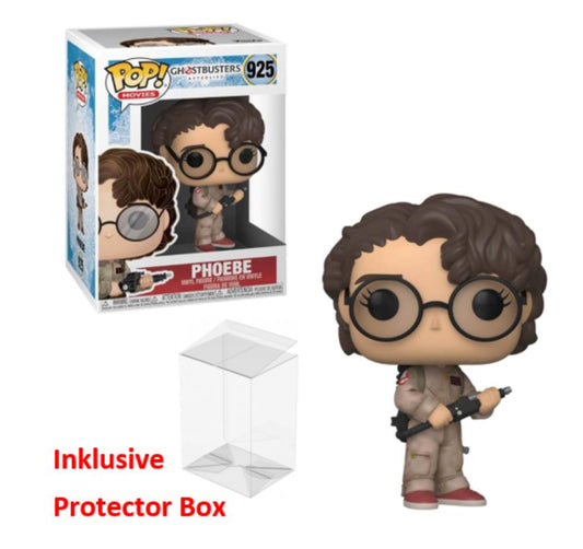 FUNKO POP Ghostbusters Afterlife #925 Phoebe Vinyl Figur sealed + Protector Box