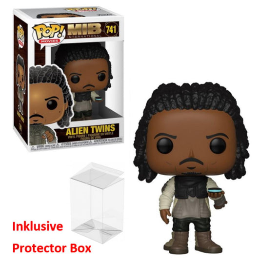 FUNKO POP MIB International #741 Alien Twins Vinyl Figur sealed + Protector Box