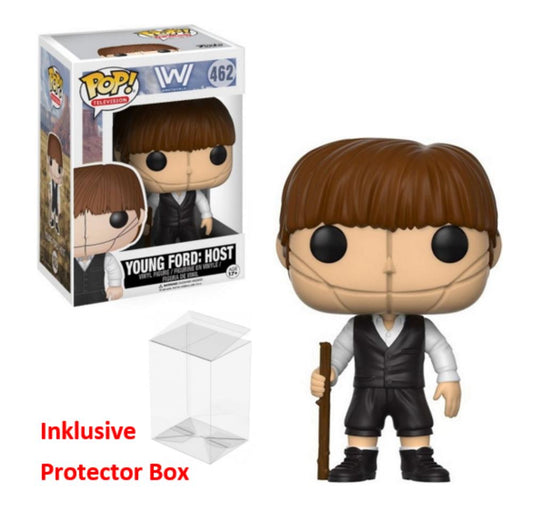 FUNKO POP WestWorld #462 Young Ford Vinyl Figur NEU sealed + Protector Box