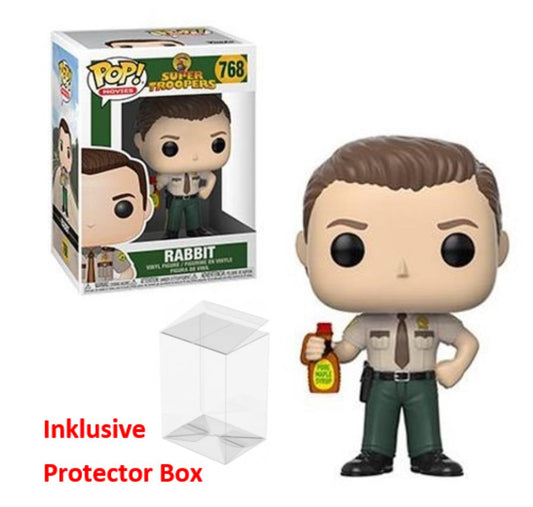 FUNKO POP Super Troopers #768 Rabbit Vinyl Figur NEU sealed + Protector Box