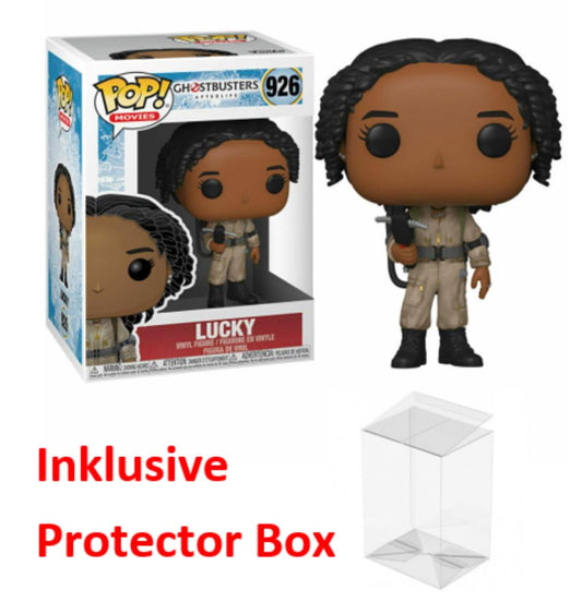FUNKO POP Ghostbusters Afterlife #926 Lucky Vinyl Figur NEU sealed + Protector Box