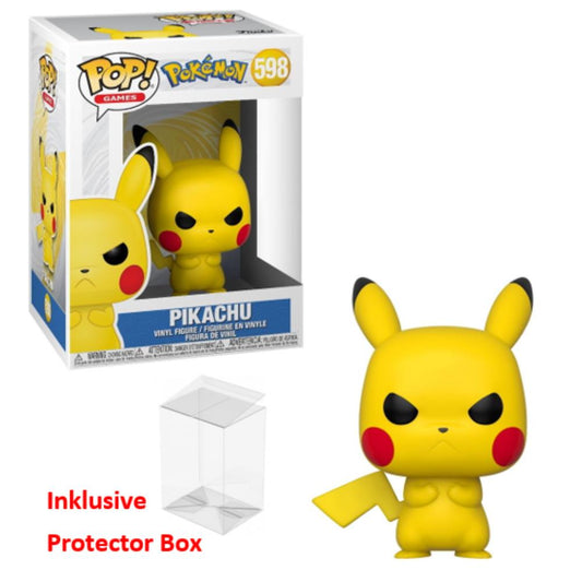 FUNKO POP Pokémon #598 Pikachu Vinyl Figur NEU sealed + Protector Box