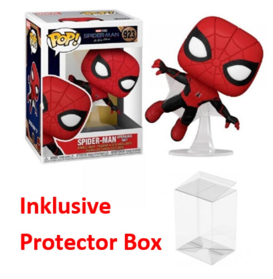 FUNKO POP Marvel Spider-Man #923 Spider Man Bobble Head NEU + Protector Box