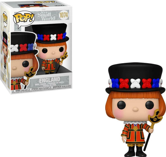FUNKO POP It's a Small World #1074 England Vinyl Figur NEU sealed