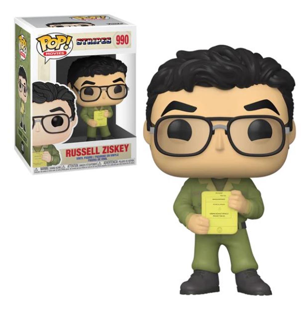 FUNKO POP Stripes #990 Russel Ziskey Vinyl Figur NEU sealed