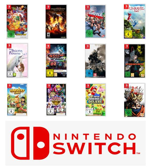 Nintendo Switch Top Spiele NEU & OVP Auswahl - z.B. Minecraft, Mario, Pokemon