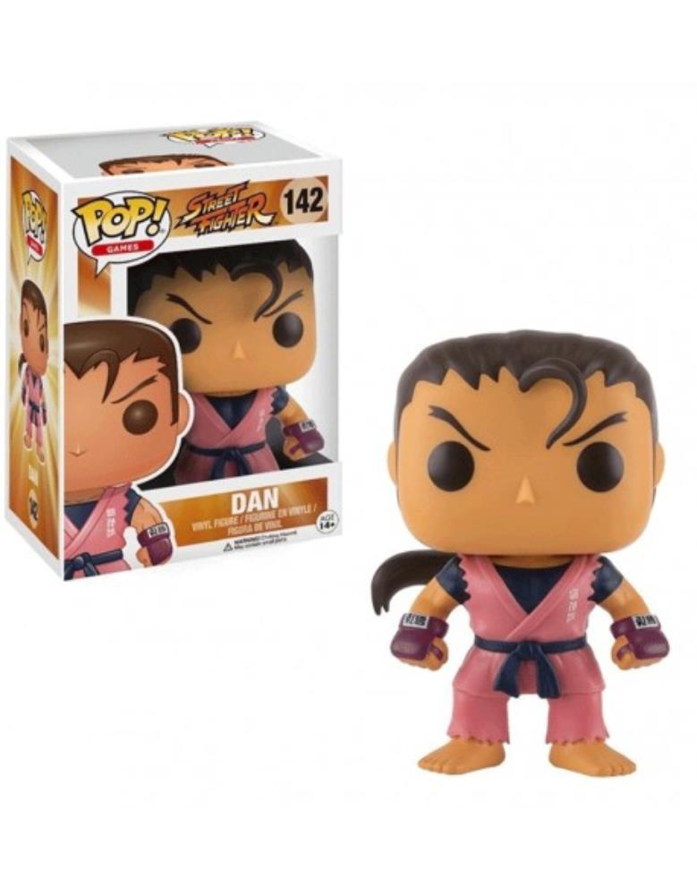FUNKO POP Street Fighter #142 Dan Vinyl Figur NEU sealed