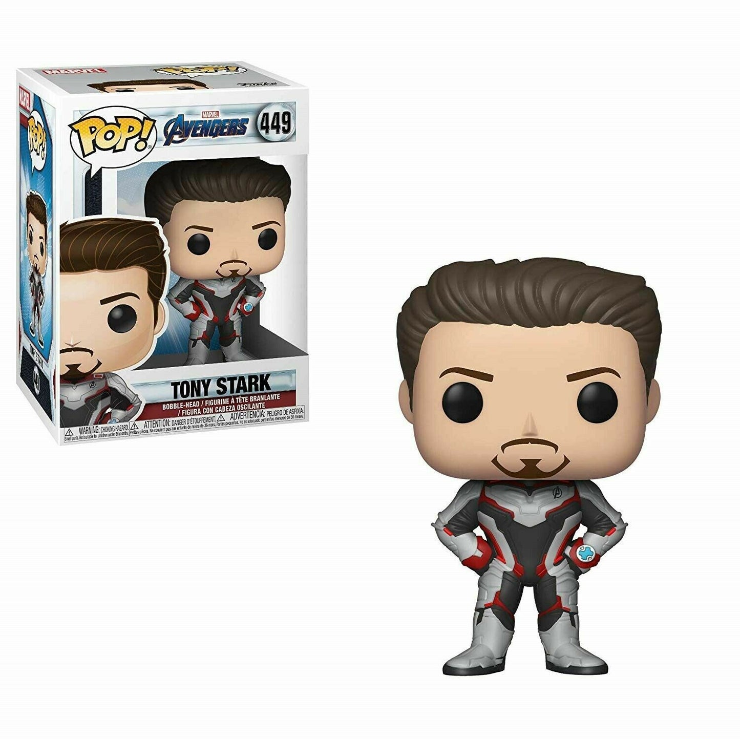 FUNKO POP Marvel Avengers #449 Tony Stark Vinyl Figur NEU sealed