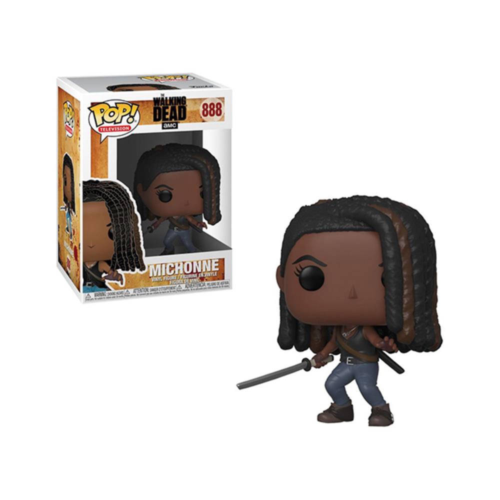 FUNKO POP The Walking Dead #888 Michonne Vinyl Figur NEU sealed