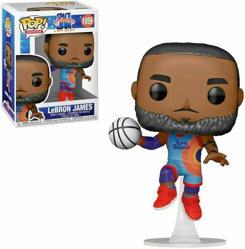 FUNKO POP Space Jam #1059 LeBron James Vinyl Figur NEU sealed