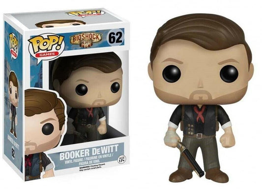 FUNKO POP Bioshock Infinite #62 Booker DeWitt Vinyl Figur NEU sealed
