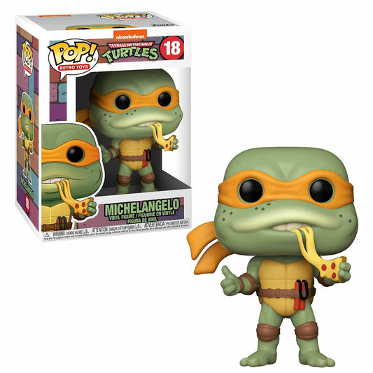 FUNKO POP Teenage Mutant Ninja Turtles #18 Michelangelo Vinyl Figur NEU sealed