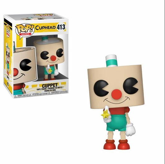 FUNKO POP Games - Cuphead #413 Cuppet Vinyl Figur NEU