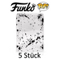 FUNKO POP Protector Box Schutzhüllen - 5 Stück - schwarzes Blut ( Black Blood Edition)