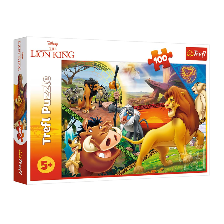 Disney Puzzle König der Löwen Lion King Simba 100 Teile - Trefl