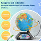 VTech Interaktiver Videoglobus Kinderglobus Lernglobus mit Bildschirm und Ton - B-Ware