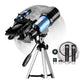 Teleskop Kinder Einsteiger 30070MM Astronomisches Fernrohr Refraktor Stativ & Sucherfernrohr
