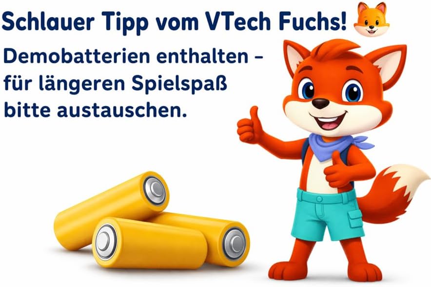 VTech Interaktiver Videoglobus Kinderglobus Lernglobus mit Bildschirm und Ton - B-Ware