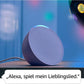 Amazon Echo Pop blaugrün Bluetooth Lautsprecher Alexa (Spotify, Apple Music, Deezer, etc)