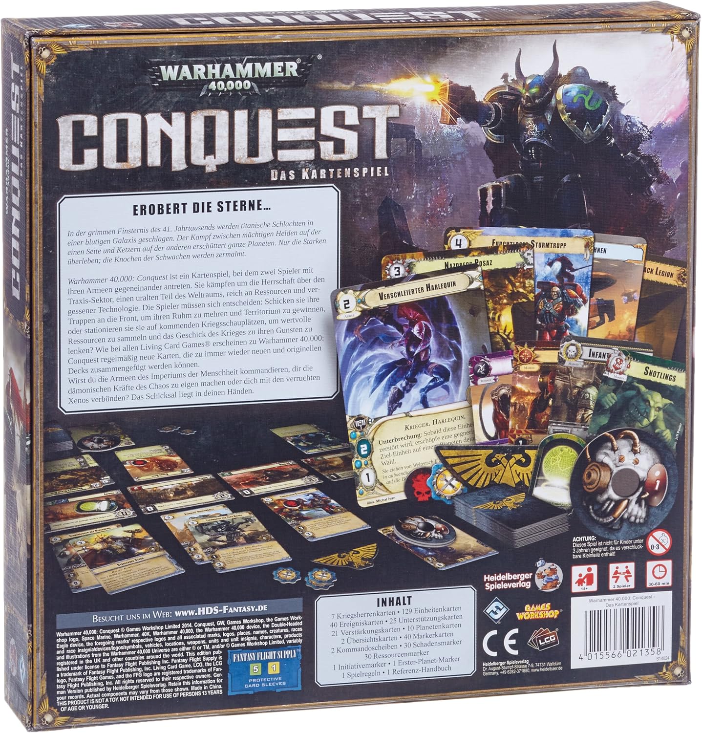 Warhammer 40.000 Conquest - Das Kartenspiel - Spiel - deutsch - Neu