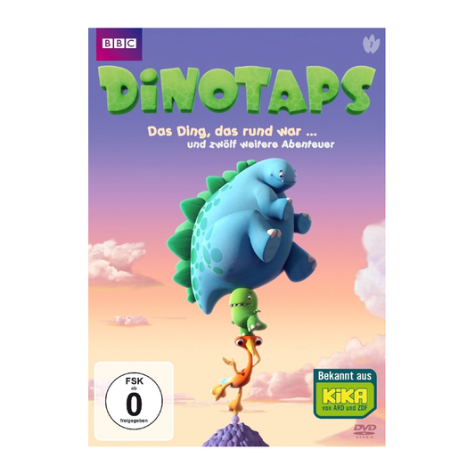 Dinotaps - Das Ding, das rund war... und zwölf weitere Abenteuer - DVD Video - NEU