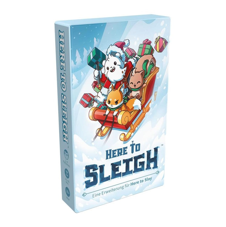 Unstable Games, Here to Slay - Here to Sleigh, Kartenspiel Erweiterung Deutsch - NEU
