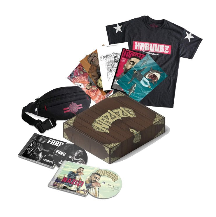 Nazizi Limited Box Edition Hip Hop inkl 2CDs und Merchandise - NEU