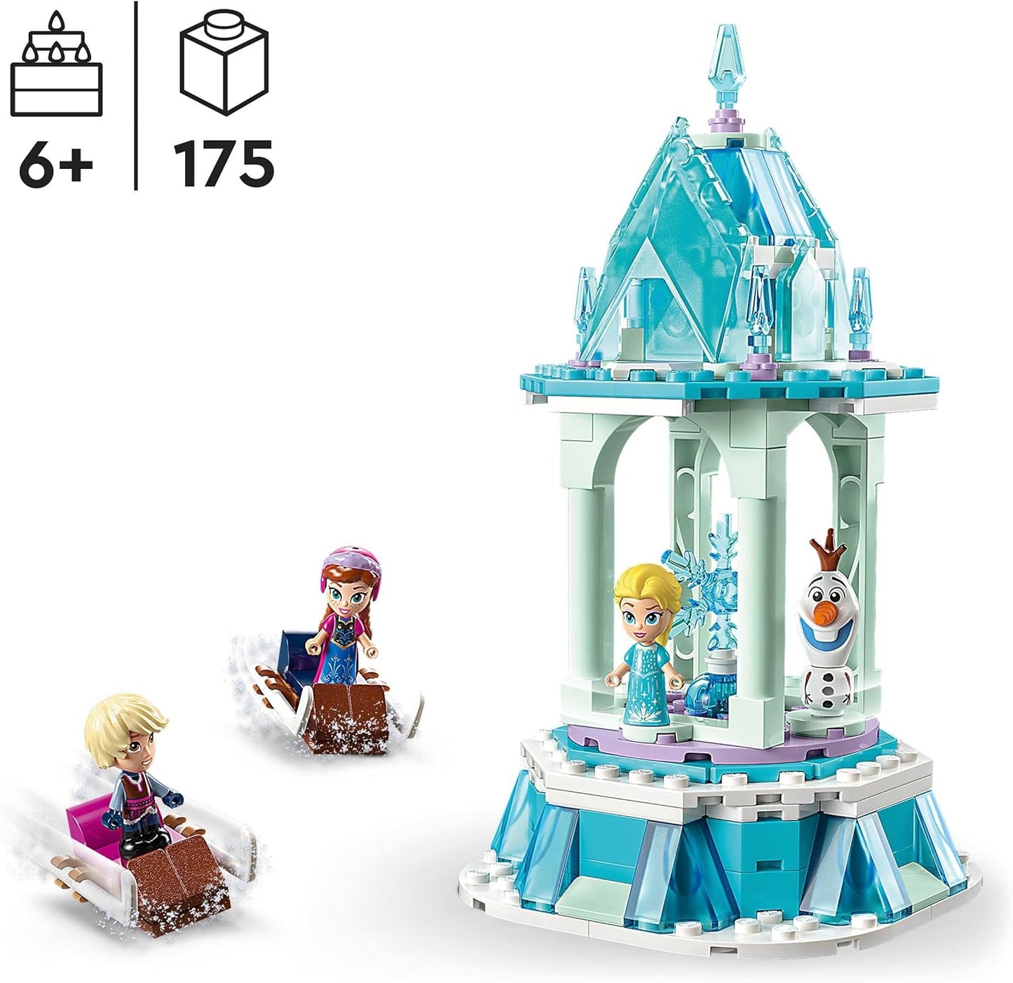 LEGO 43218 Disney Eiskönigin Princess Anna & Elsa Frozen Olaf & Kristoff - NEU OVP