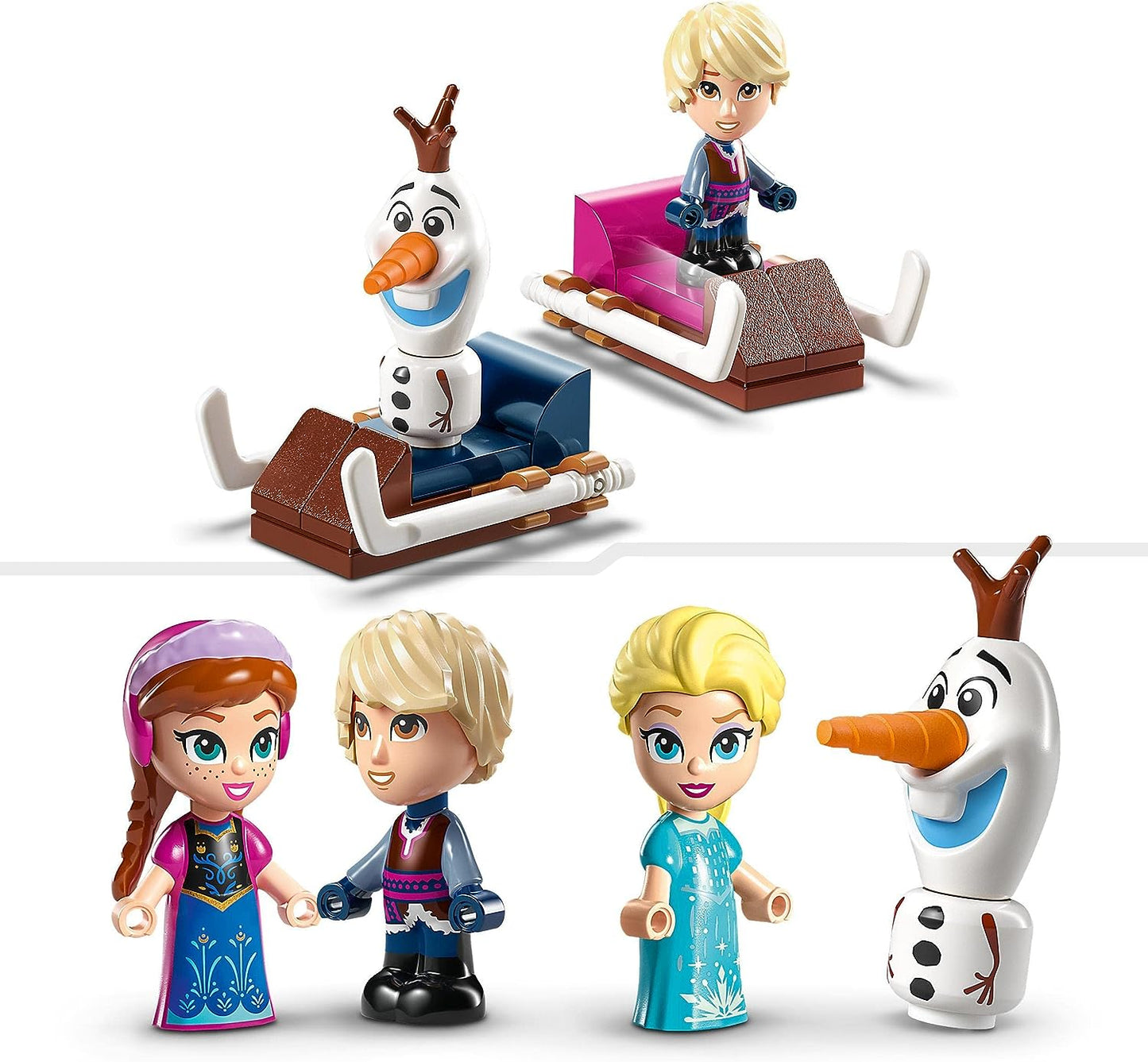 LEGO 43218 Disney Eiskönigin Princess Anna & Elsa Frozen Olaf & Kristoff - NEU OVP