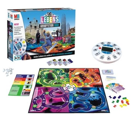 MB Spiele - Spiel des Lebens Generation Now - Brettspiel Gesellschaftsspiel Familienspiel - gebraucht