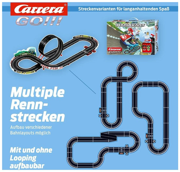 Carrera 20062491 GO!!! Nintendo Mariokart 4,9m Spielbahn Rennbahn Kinder - gebraucht