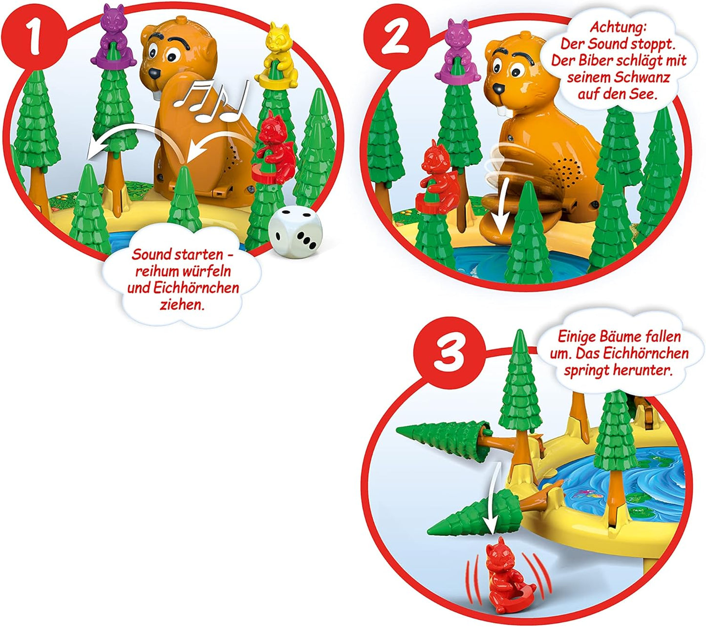 Schmidt Spiele 40618 Bumm Bumm Biber - B-Ware