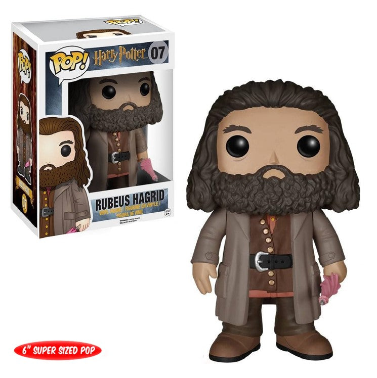 FUNKO POP Super Pop 15cm - Harry Potter #07 Rubeus Hagrid - Vinyl Figur - Neu