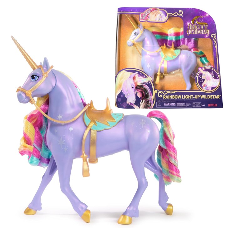 Unicorn Academy Wildstar interaktives Einhorn mit Licht und Musik - B-Ware