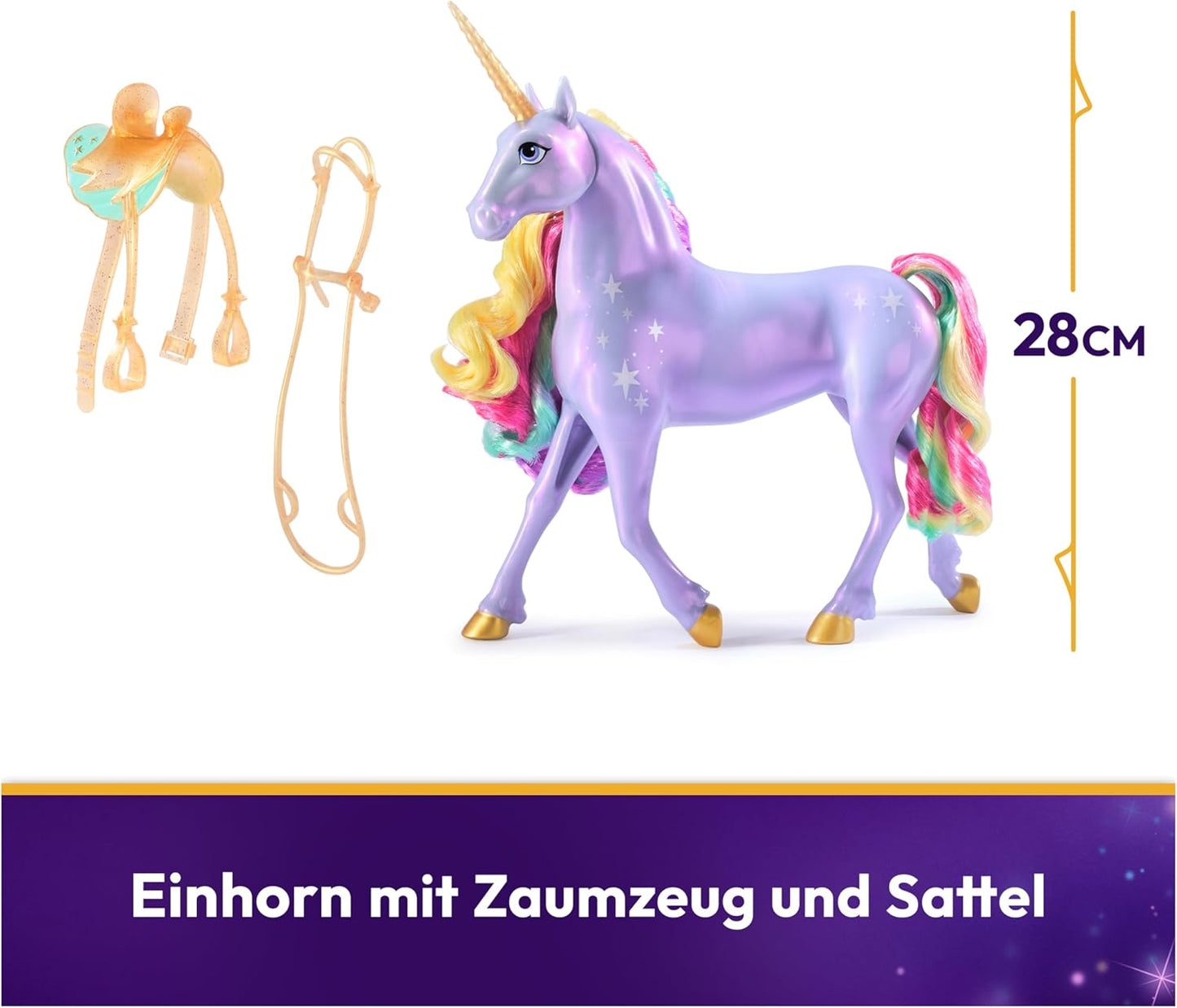Unicorn Academy Wildstar interaktives Einhorn mit Licht und Musik - B-Ware