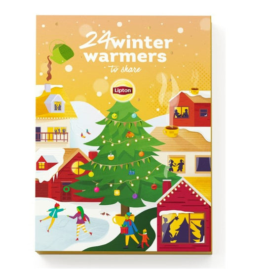 Lipton Tee Tea Adventskalender Weihnachtskalender 2022 - 48 Teebeutel