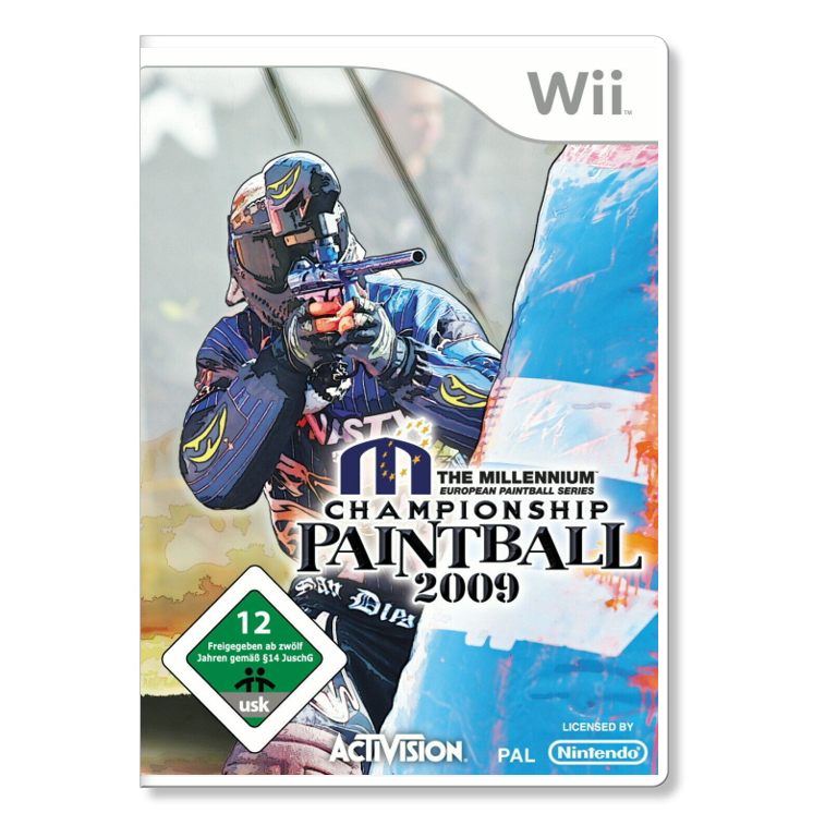 Nintendo Wii - The Millenium Championship Paintball 2009 - gebraucht