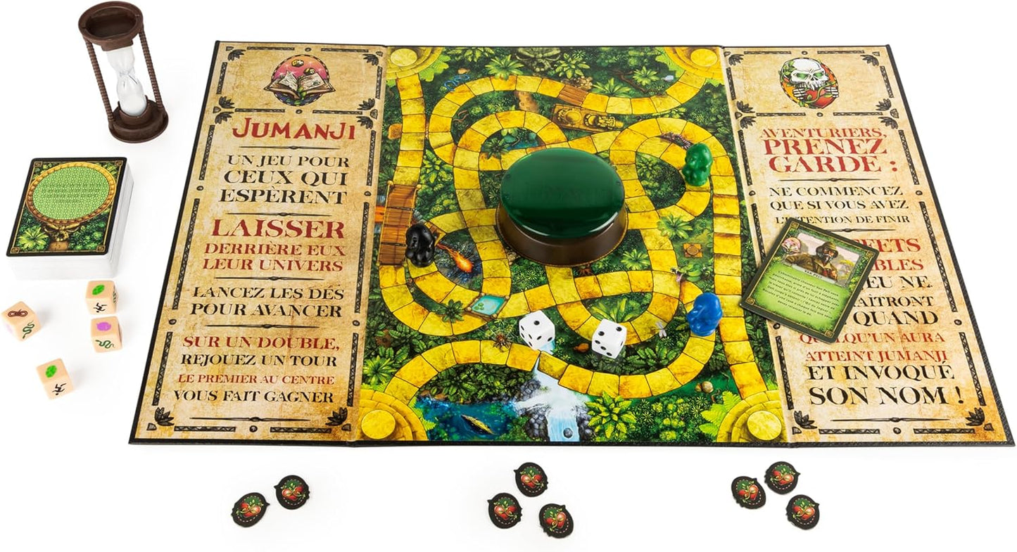 Jumanji Brettspiel (französisch) - Gesellschaftsspiel Familienspiel - B-Ware