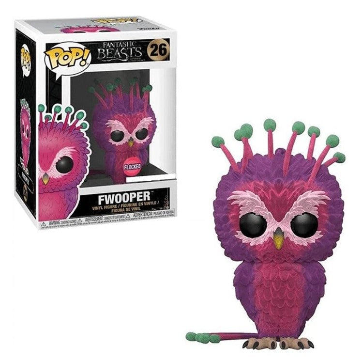 FUNKO POP Harry Potter Fantastic Beasts #26 Fwooper (Flocked) - Vinyl Figur - Neu